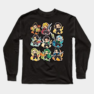 Whisper of the Blade Demon Slayer Long Sleeve T-Shirt